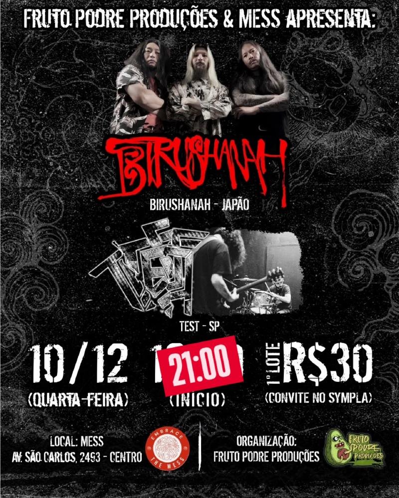flyer Test em São Carlos, 2025