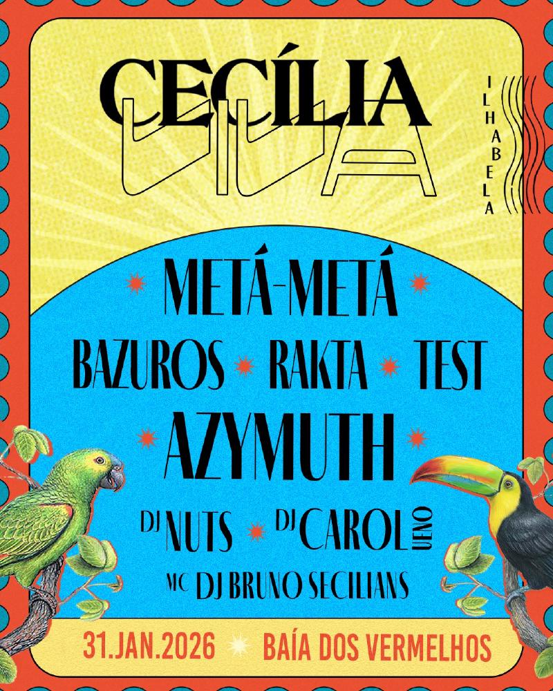 Cecília Viva: Test em Ilhabela