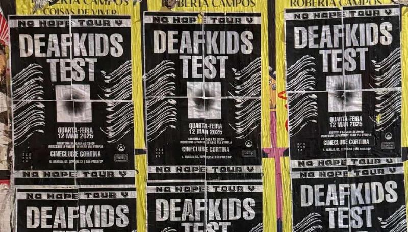 Lambe-lambe do show de São Paulo da No Hope Tour V