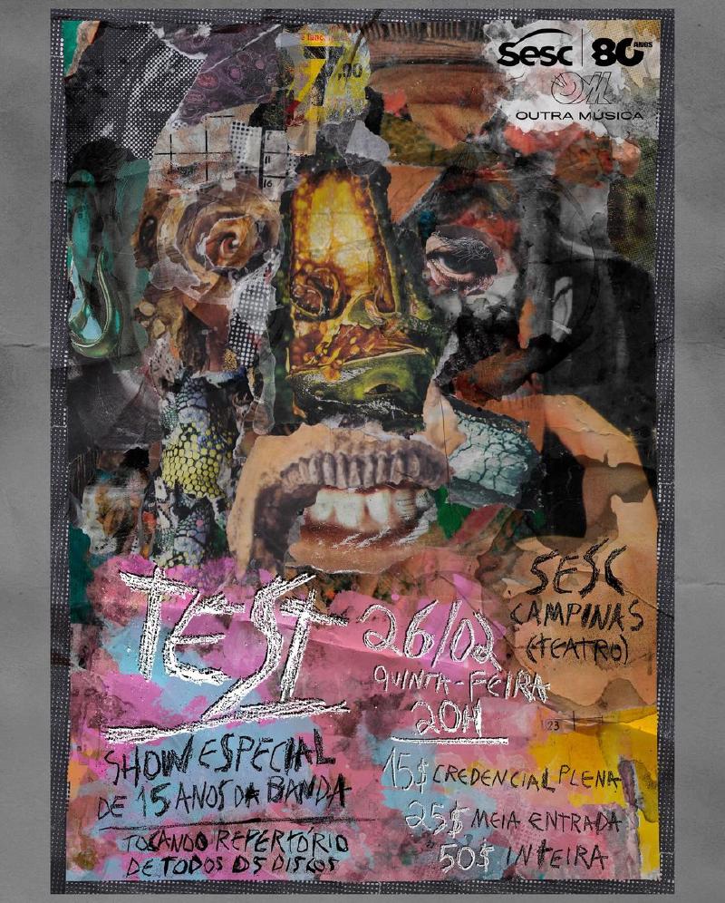 Flyer: Test no Sesc Campionas