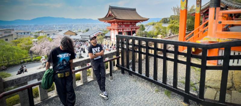 Test em turnê pelo Japão em 2025 por Rafael Yekashi